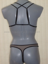 Marlies Dekkers Secret Spider grau/schwarz set