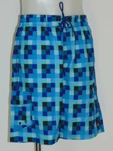 Schiwi-Männer Blocks blau badehose