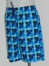 Schiwi-Männer Blocks blau badehose
