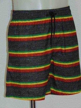 Schiwi-Männer Jamaican grau/print badehose