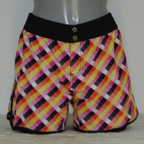 Shiwi Triangled gelb/pink strand short