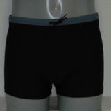 Schiwi-Männer Basic schwarz/grau schwimmboxer