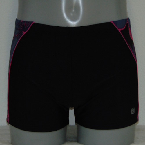 Schiwi-Männer Orchid schwarz/pink schwimmboxer