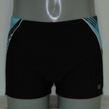 Schiwi-Männer check schwarz schwimmboxer
