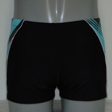 Schiwi-Männer check schwarz schwimmboxer