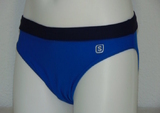 Schiwi-Männer Contrast blau badeslip