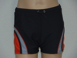 Shiwi Kinder Oval grau/orange badehose