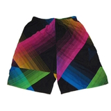 Schiwi-Männer Cyber schwarz/mehrfarbig badehose