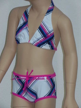 Shiwi Plaid blau/pink set