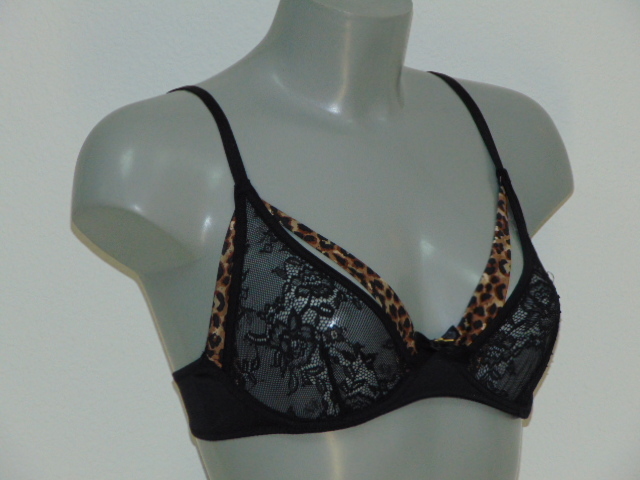 Sapph Kim schwarz nicht geformter bh