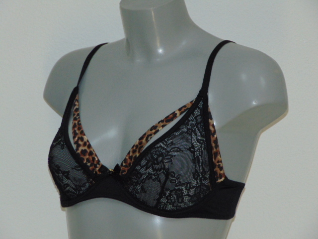 Sapph Kim schwarz nicht geformter bh