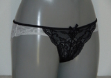 Sapph Lilian schwarz brasilianischer slip