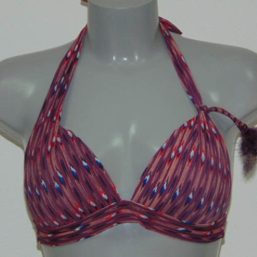 LingaDore Strand Samoa violett/print gemoldefer bikini bh