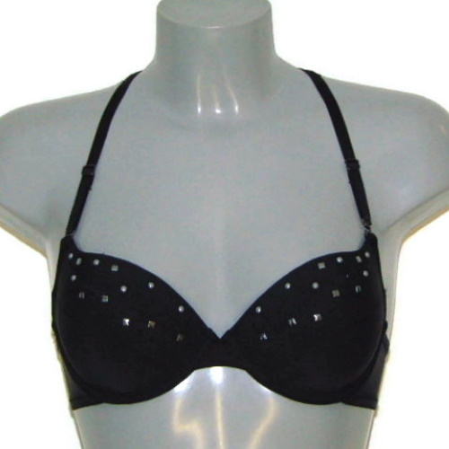 Supertrash Pearl schwarz push up bh