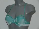 Marlies Dekkers Bademode Princess of Polkadots grün/weiß gemoldefer bikini bh