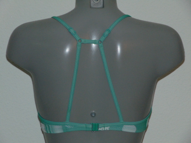 Marlies Dekkers Bademode Princess of Polkadots grün/weiß gemoldefer bikini bh