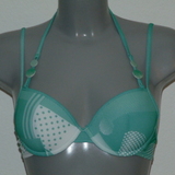 Marlies Dekkers Bademode Princess of Polkadots grün/weiß push up bikini bh