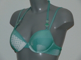 Marlies Dekkers Bademode Princess of Polkadots grün/weiß push up bikini bh