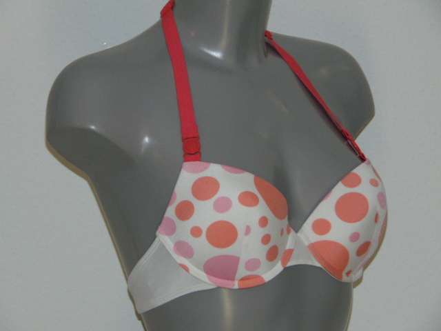 Marlies Dekkers Bademode Boracay weiß/pink push up bikini bh