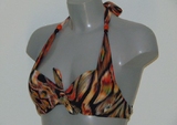 Königliche Lounge Playa braun gemoldefer bikini bh