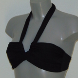 Königliche Lounge Playa schwarz unwattierter bikini bh