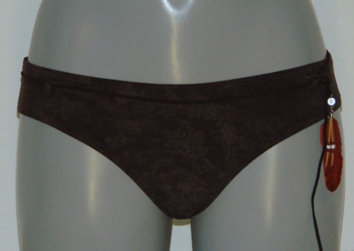 Königliche Lounge Playa braun bikini slip