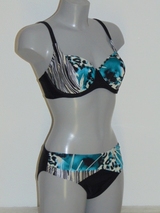 Mila Calella blau/schwarz set