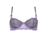 Sapph Giselle violett nicht geformter bh