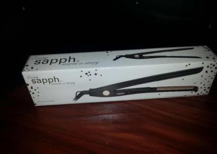 Sapph Stijltang schwarz glätteisen