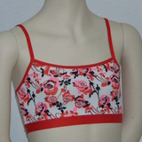 Brüste und Unterhosen Frozen weiß/rot spaghetti top