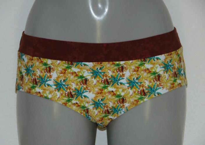 LingaDore Strand Zanzi Coconut Tree gelb bikini slip
