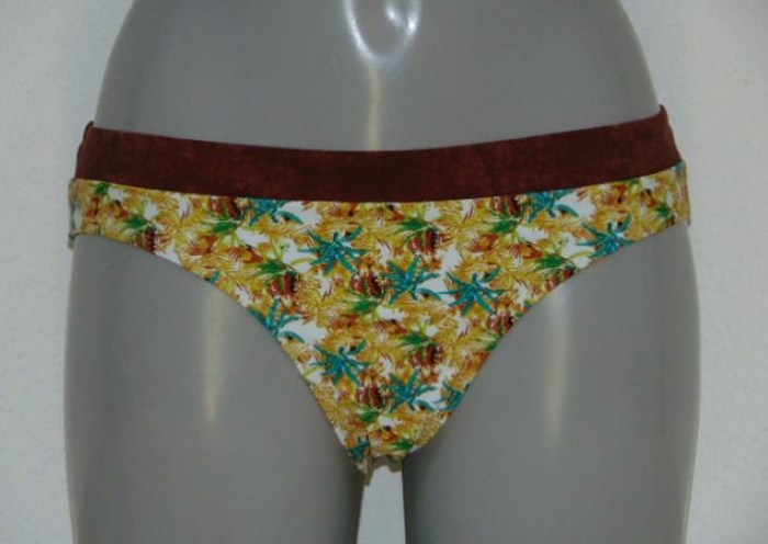 LingaDore Strand Zanzi Coconut Tree gelb bikini slip
