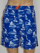 Nickey Nobel Leonardo blau badehose