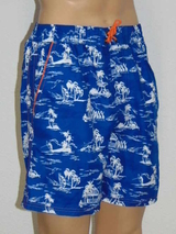Nickey Nobel Leonardo blau badehose
