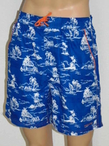 Nickey Nobel Leonardo blau badehose