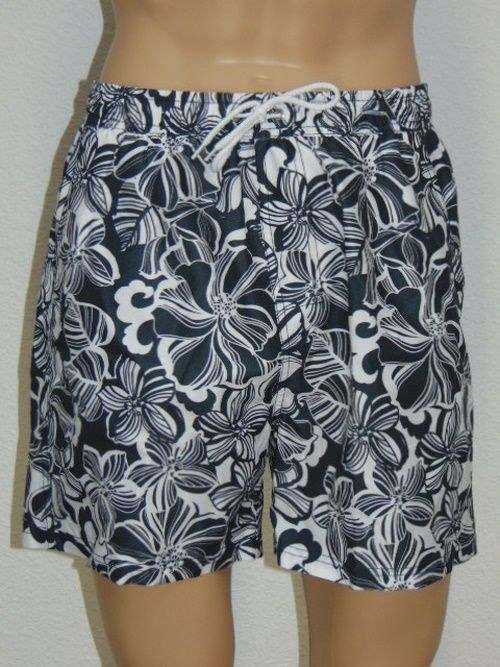 Nickey Nobel George weiß/grau badehose