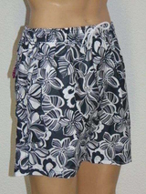 Nickey Nobel George weiß/grau badehose