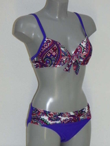 Nickey Nobel Paisley weiß/violett set
