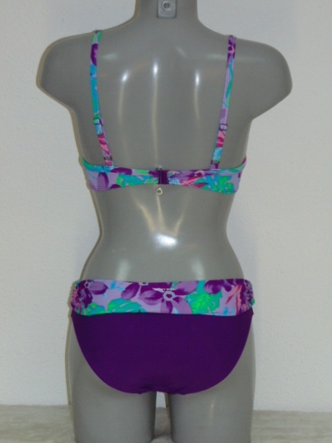 Nickey Nobel Tropical Flowe violett/print set