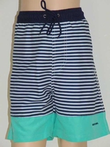 Nickey Nobel Manu navy-blau/weiß badehose