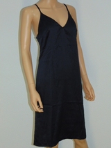 Sapph Audrey navy-blau slipdress