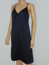 Sapph Audrey navy-blau slipdress
