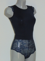 Sapph Audrey navy-blau korselett