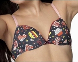 Brüste und Unterhosen Cupcake grau mädchen-bh