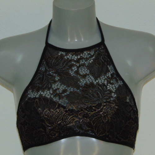 Sapph Abegail schwarz/gold nicht geformter bh