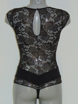 Super Sexy von Sapph Abegail schwarz/gold korselett
