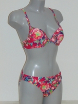 After Eden Honolulu print push up bikini bh