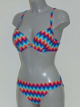 After Eden Molokai print push up bikini bh