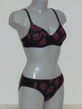 Nickey Nobel Daniek schwarz unwattierter bikini bh