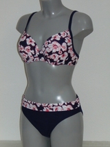 Nickey Nobel Jony navy-blau/weiß gemoldefer bikini bh